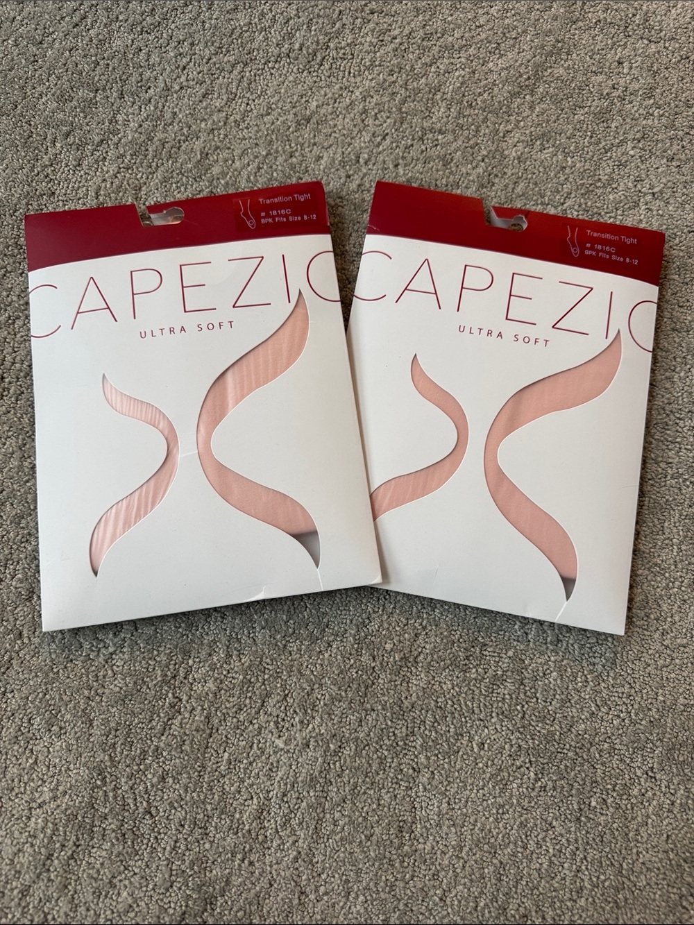 Capezio Ultra Soft Tights - Light Pink (Pack of 2)